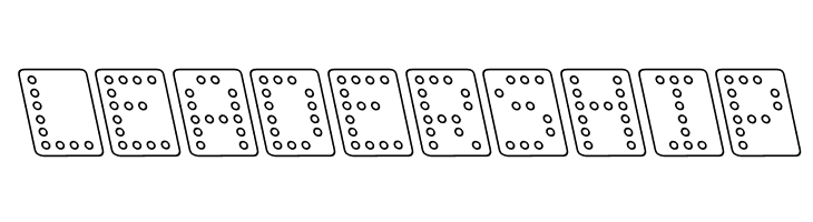 Domino bred kursiv omrids  Free Fonts Download