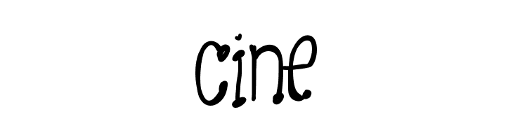 cine PinkClouds Font