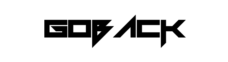 GOBACK FoughtKnight Regular Font