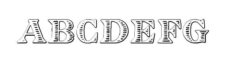 Eingraviert Beveled  Free Fonts Download