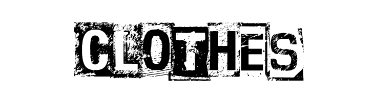 CLOTHES CF Anarchy Regular Font