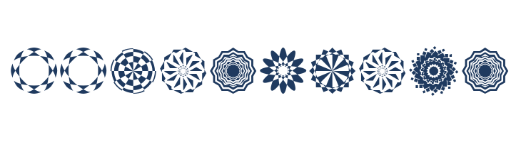 Wach Op-Art font — Lorem ipsum body text preview