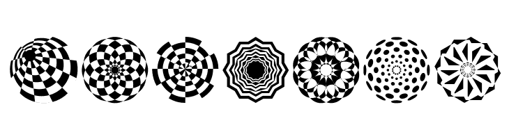 Wach Op-Art  Free Fonts Download