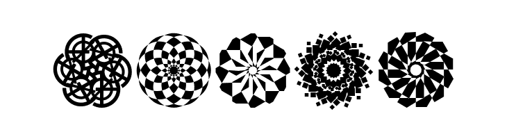 Wach Op-Art  Free Fonts Download