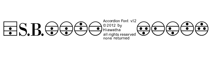 Accordion  Free Fonts Download