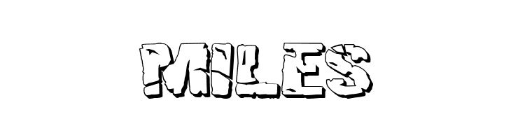 Hulkbusters 3D  Free Fonts Download