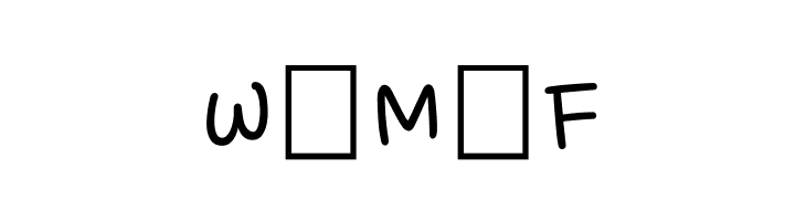 RixJjimjilbangsonyu M  Free Fonts Download