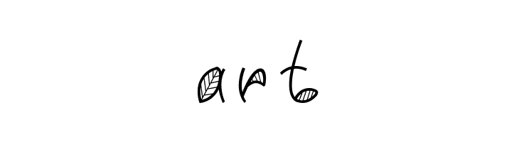 Leafy font  Free Fonts Download
