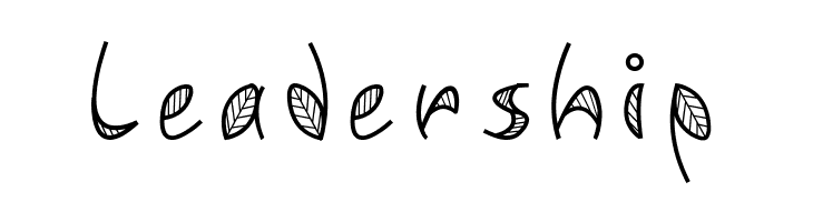 Leafy font  Free Fonts Download