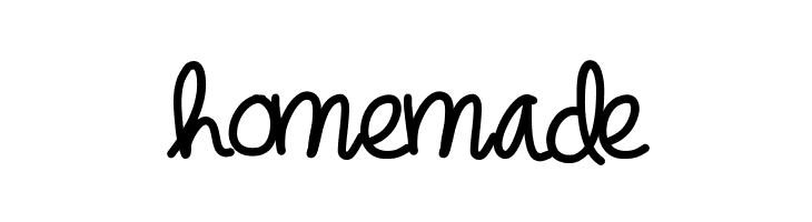 homemade PWNoodleThing Font