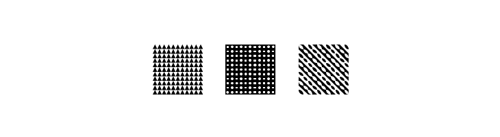 Serangkaian Pattern Regular  Free Fonts Download