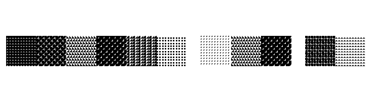 Serangkaian Pattern Regular  Free Fonts Download