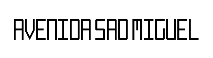 Number 19000 Block Regular  Free Fonts Download