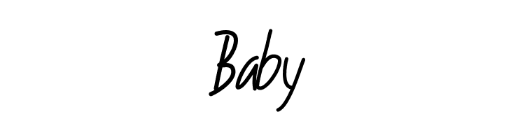 Baby PWNarrow Font