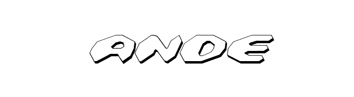 Detonator Shadow Italic  Free Fonts Download