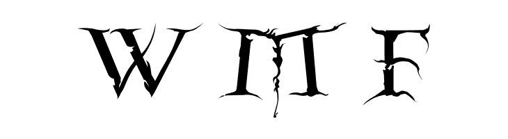 PentaGrams Neffyllim Regular  Free Fonts Download