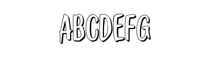 Kennebunkport 3D Regular  Free Fonts Download