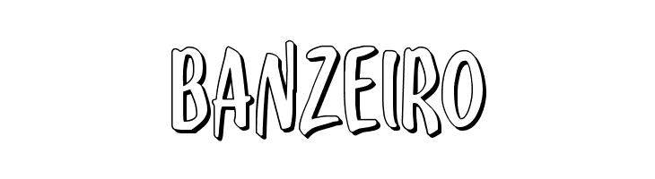 Kennebunkport 3D Regular  Free Fonts Download