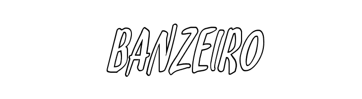 Kennebunkport Outline Italic  Free Fonts Download