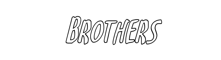 Kennebunkport Outline Italic  Free Fonts Download