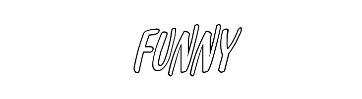 Kennebunkport Outline Italic  Free Fonts Download