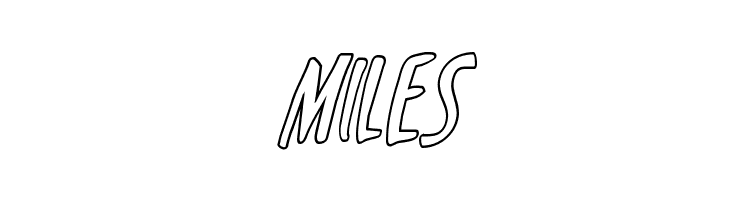 Kennebunkport Outline Italic  Free Fonts Download