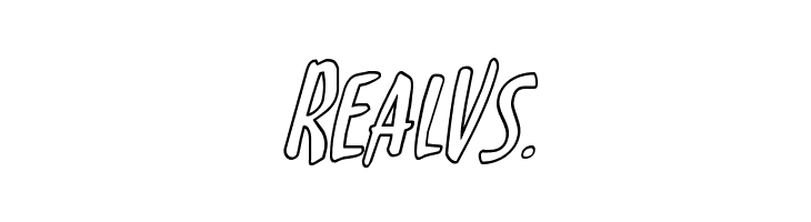 Kennebunkport Outline Italic  Free Fonts Download