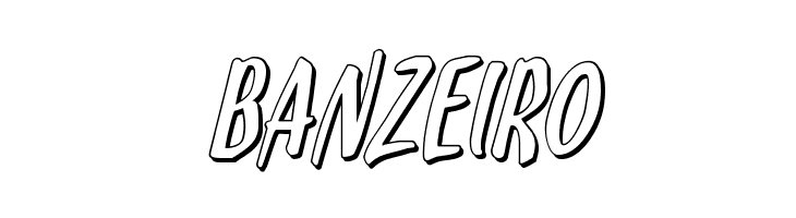 Kennebunkport 3D Italic  Free Fonts Download