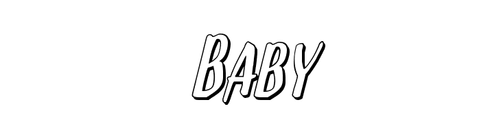 Kennebunkport 3D Italic  Free Fonts Download