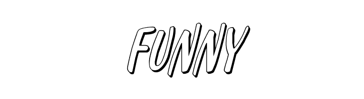 Kennebunkport 3D Italic  Free Fonts Download