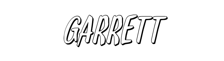 Kennebunkport 3D Italic  Free Fonts Download