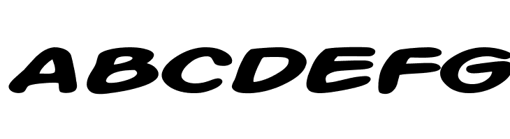 Action Man Extended Bold Italic  Free Fonts Download