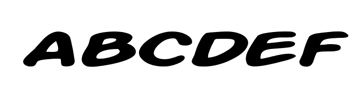 Action Man Extended Bold Italic  Free Fonts Download