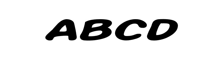 Action Man Extended Bold Italic  Free Fonts Download