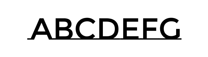 MontserratSubrayada-Regular  Free Fonts Download