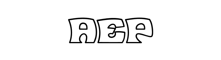 Flea Market Outline  Free Fonts Download