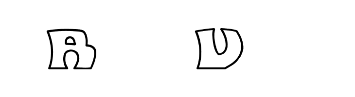 Flea Market Outline  Free Fonts Download