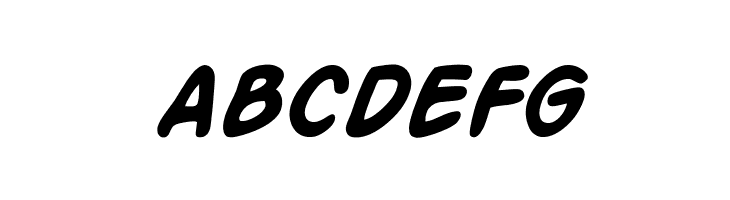 Action Man Bold Italic  Free Fonts Download