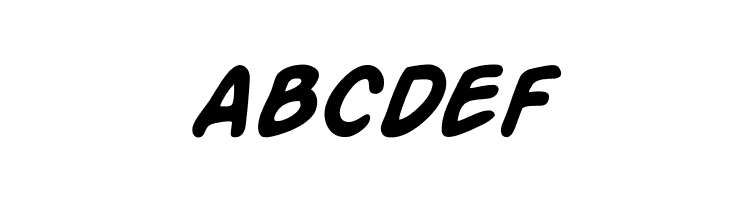 Action Man Bold Italic  Free Fonts Download