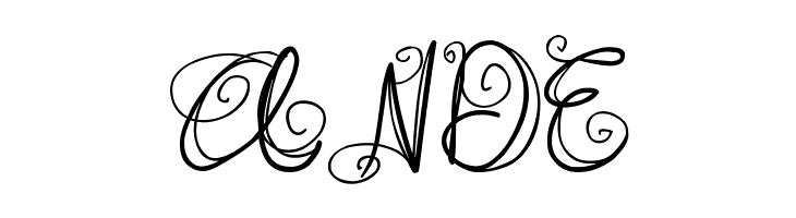 DJB SWIRL ME AROUND  Free Fonts Download