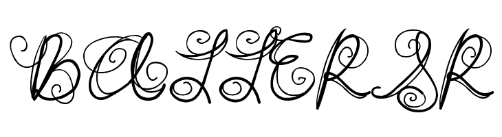 DJB SWIRL ME AROUND  Free Fonts Download