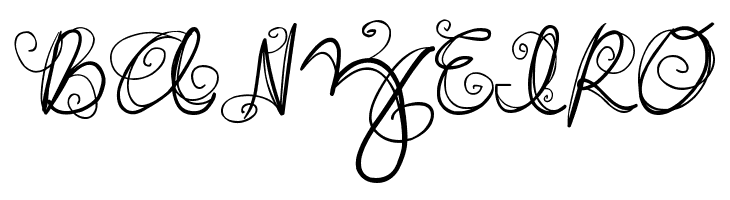 DJB SWIRL ME AROUND  Free Fonts Download