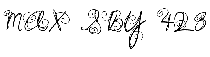 DJB SWIRL ME AROUND  Free Fonts Download