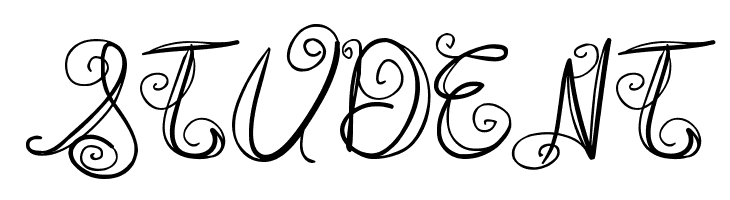 DJB SWIRL ME AROUND  Free Fonts Download