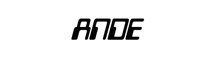 Twobit Italic  Free Fonts Download