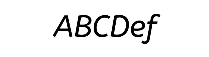 ABeeZee Italic  Free Fonts Download