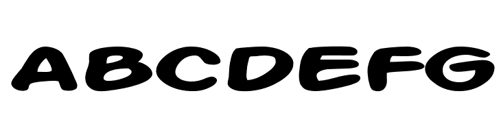 Action Man Extended Bold  Free Fonts Download