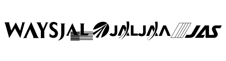 Airline Logo v2  Free Fonts Download