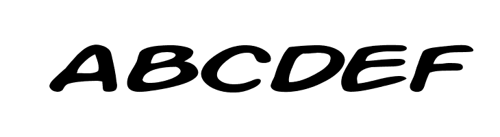 Action Man Extended Italic  Free Fonts Download