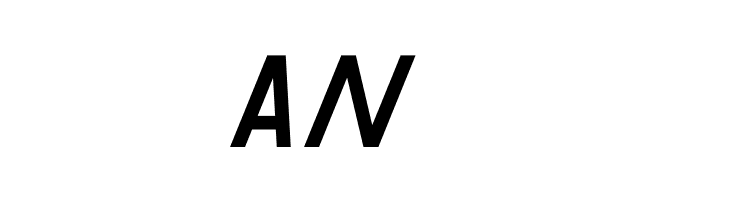 Registration Number ANA I v3  Free Fonts Download